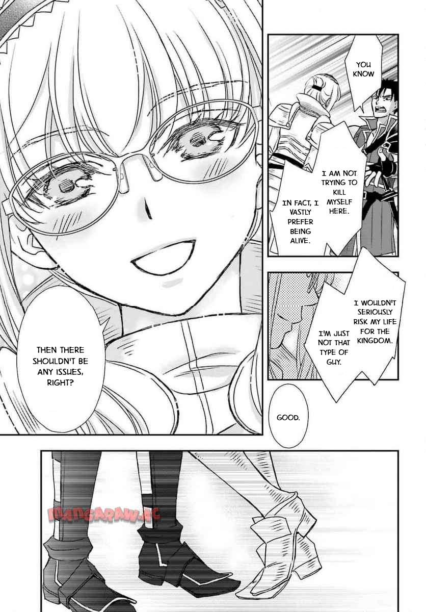 Shinigami ni Sodaterareta Shoujo wa Shikkoku no Tsurugi wo Mune ni Idaku Chapter 49 23